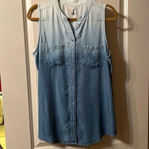 Chicos denim shirt